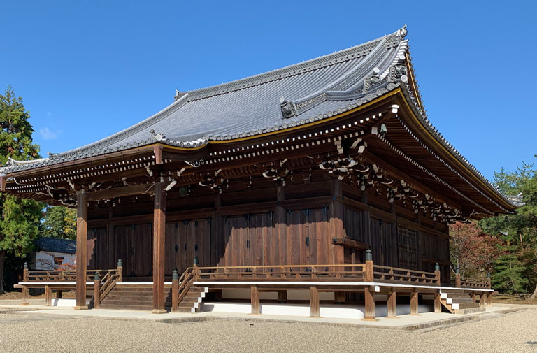 The Kannon-dō Pavillion at Kyoto’s Ninna-ji Temple.