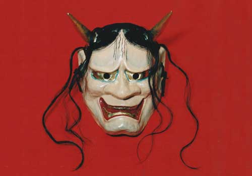 Hannya (the furious demoness) mask