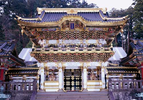 Yōmei-mon (Sunlight Gate) at the Nikkō Tōshō-gū Shrine